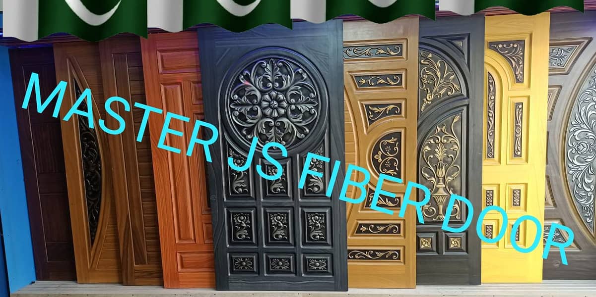Fiber glass door / wood floor / fiber sheet 6