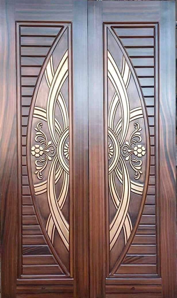 Fiber glass door / wood floor / fiber sheet 8