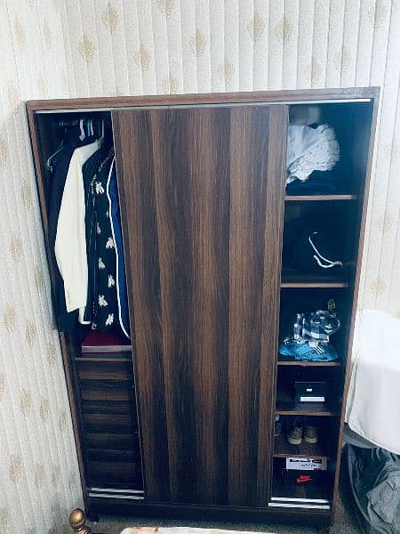 Seperate Wardrobe { Made in Lemination Winboard } With Sliding Doors 2