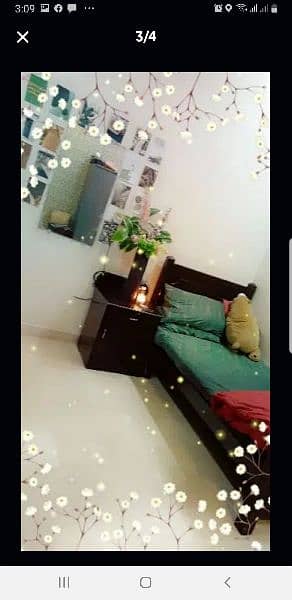 Furnished room available for boy. 16000 5