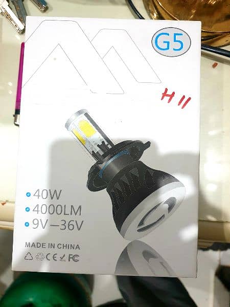 G5 LED HEADLIGHTS H11 40 WATT 0