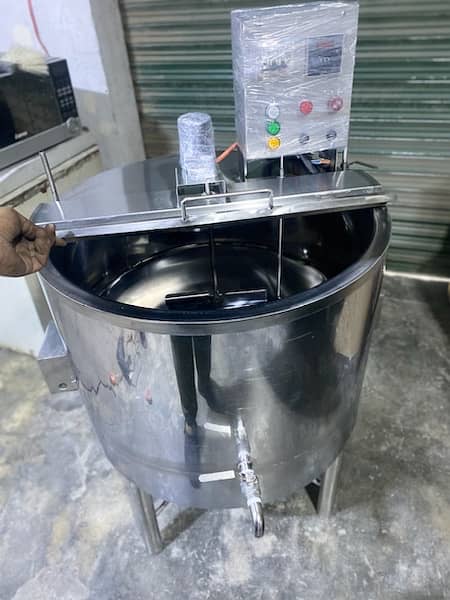 milk boiler&milk chiller&khoya machine 7