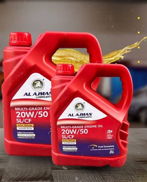 Engine Oil 20W50 SL/CF imported 3 •Litre 1