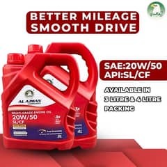 Engine Oil 20W50 SL/CF imported 3 •Litre