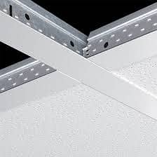 FALSE CEILING, OFFICE CEILING, GYPSUM AND PVC, OFFICE PARTITION