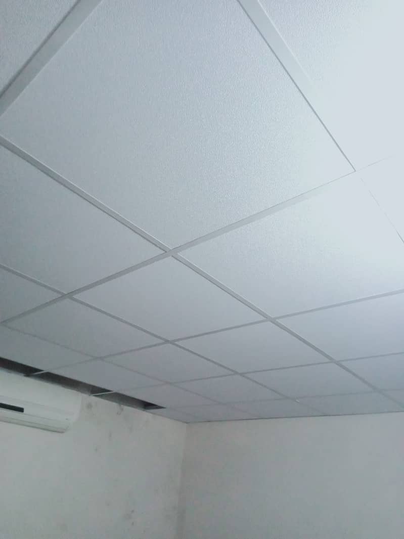 FALSE CEILING, OFFICE CEILING, GYPSUM AND PVC, OFFICE PARTITION 1