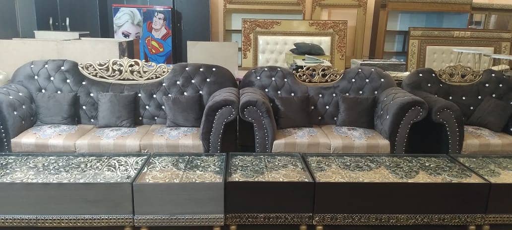 Sofa Set | 3 to 1 Sofa Set | Branded Sofa cumbed 5