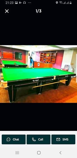 Snooker table & Wne A+ Best quality & Pakistan 7