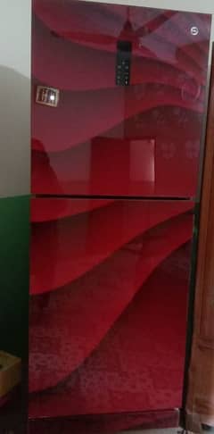 PEL Refrigerator jumbo size 15CFT Glass door touch screen
