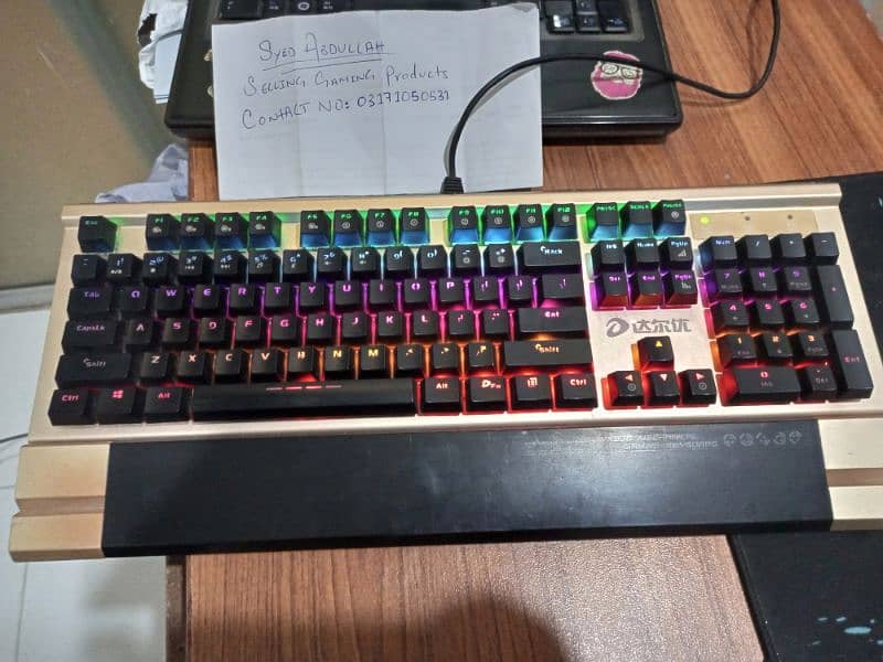 Mechanical VX300 Gaming keyboard RGB 5