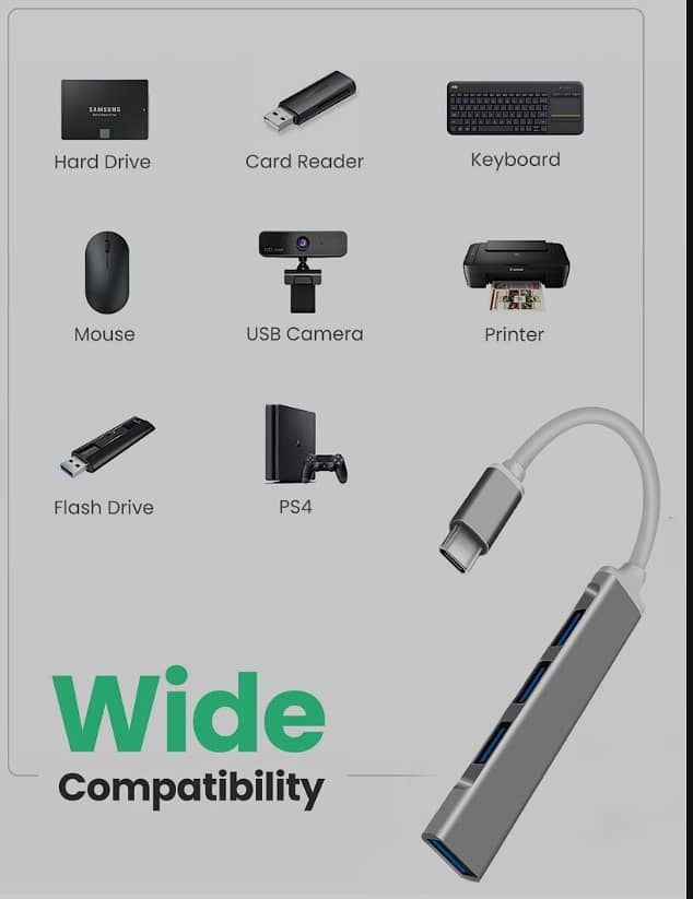 Usb Hub 3.0 | 4 ports Hub. 1