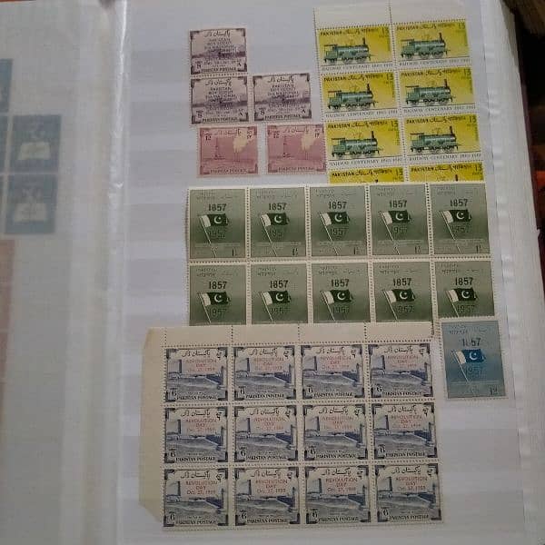 Pakistani postage mint stamps collection 17000 stamps 1