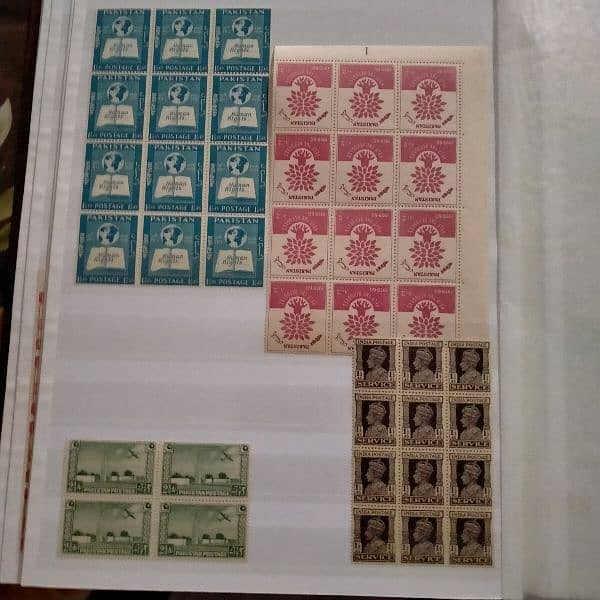 Pakistani postage mint stamps collection 17000 stamps 2