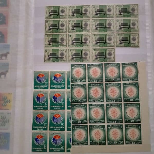 Pakistani postage mint stamps collection 17000 stamps 3