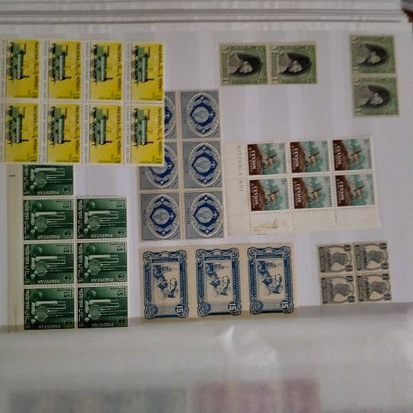 Pakistani postage mint stamps collection 17000 stamps 9