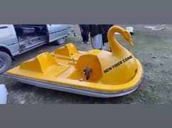 fiberglass duck design pedal boat