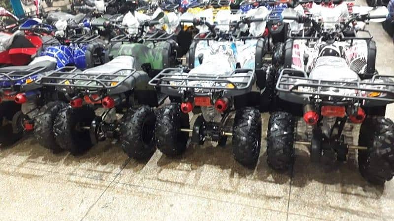 ATV QUAD BIKE 125CC brand new zero meter Hunter Jeep  for sale 2