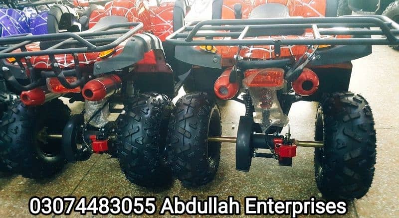 ATV QUAD BIKE 125CC brand new zero meter Hunter Jeep  for sale 7