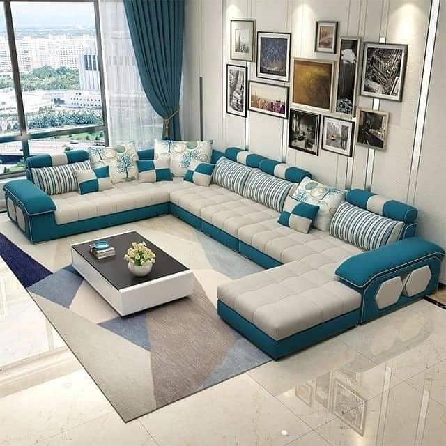 6 Seater Sofa Set | L Shape Sofa Sofa Set | Corner Sofa Set | Sofa Set 0