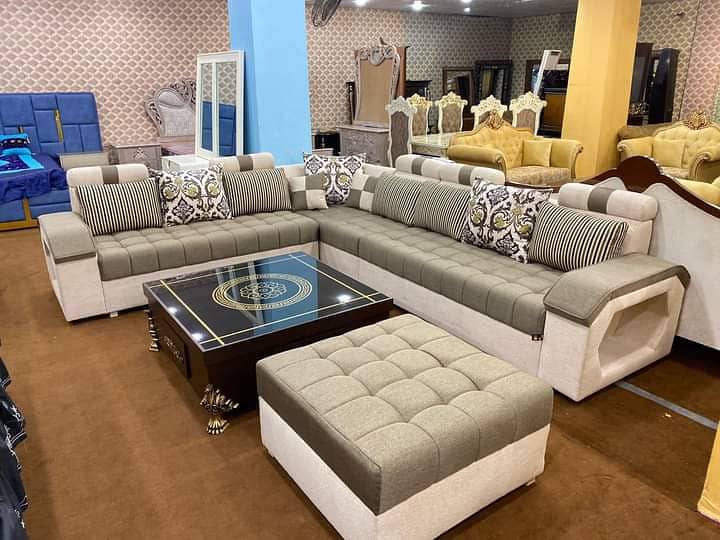 6 Seater Sofa Set | L Shape Sofa Sofa Set | Corner Sofa Set | Sofa Set 4