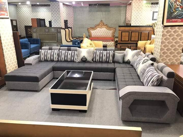 6 Seater Sofa Set | L Shape Sofa Sofa Set | Corner Sofa Set | Sofa Set 10