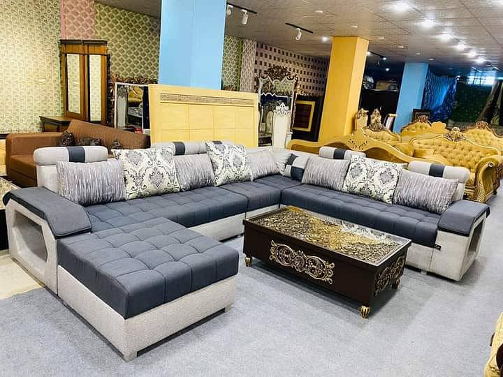 6 Seater Sofa Set | L Shape Sofa Sofa Set | Corner Sofa Set | Sofa Set 11