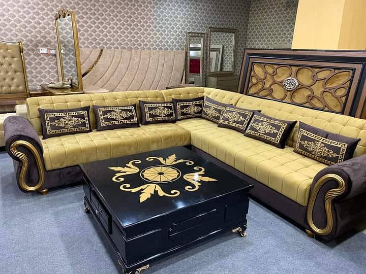 6 Seater Sofa Set | L Shape Sofa Sofa Set | Corner Sofa Set | Sofa Set 12