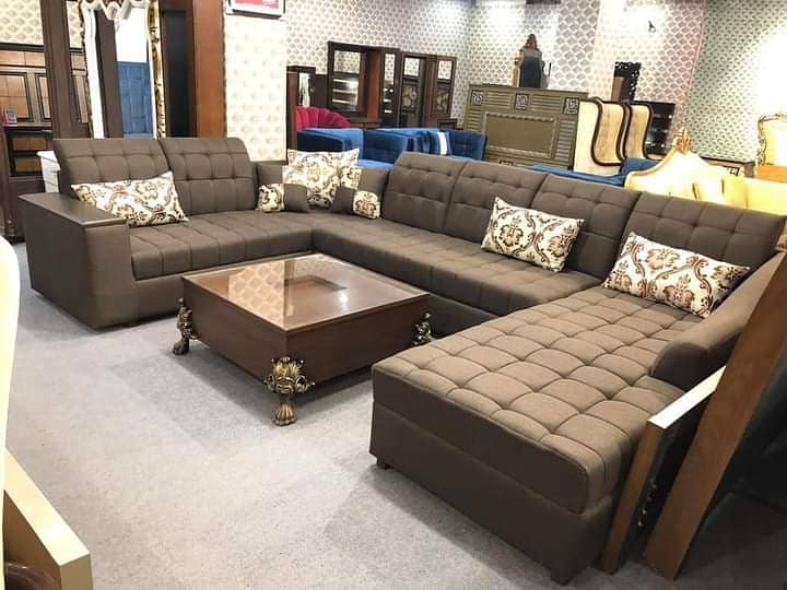 6 Seater Sofa Set | L Shape Sofa Sofa Set | Corner Sofa Set | Sofa Set 13