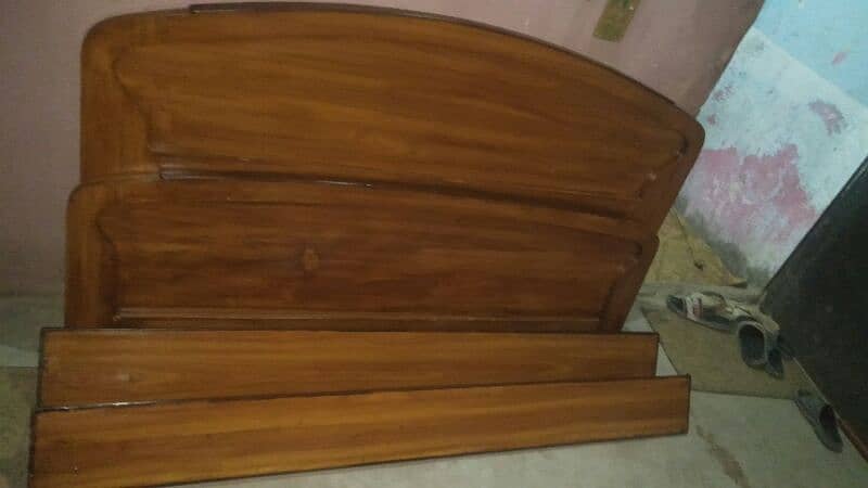bed with mattress fully Polishing finished 1