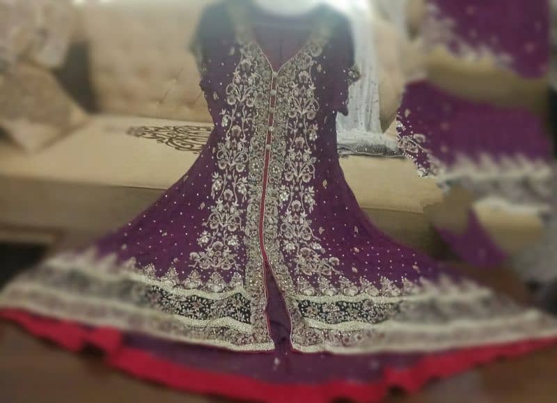 Bridal lehnga/Nikkah wear/bridal sharara 0