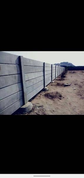 PRECAST BOUNDRY WALL AND CONSTRUCTION 2