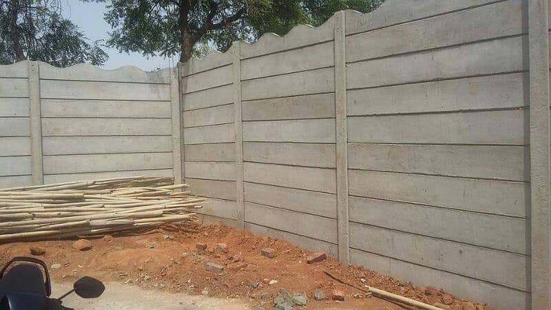 PRECAST BOUNDRY WALL AND CONSTRUCTION 4