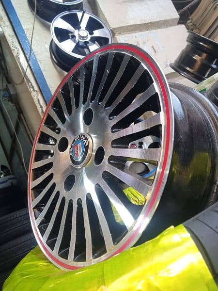 GENUINE ALLOY RIMS FOR COURE AND CHARADE 1