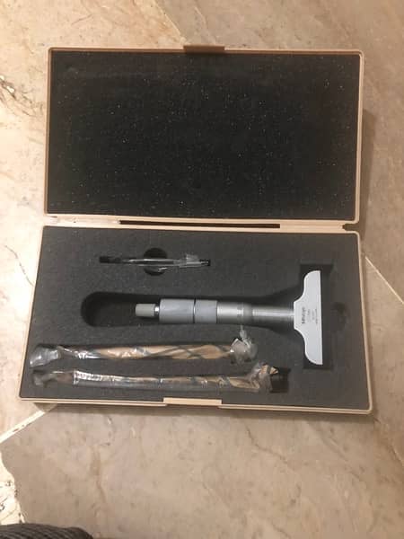 Mitutoyo original Japan depth micrometer 0