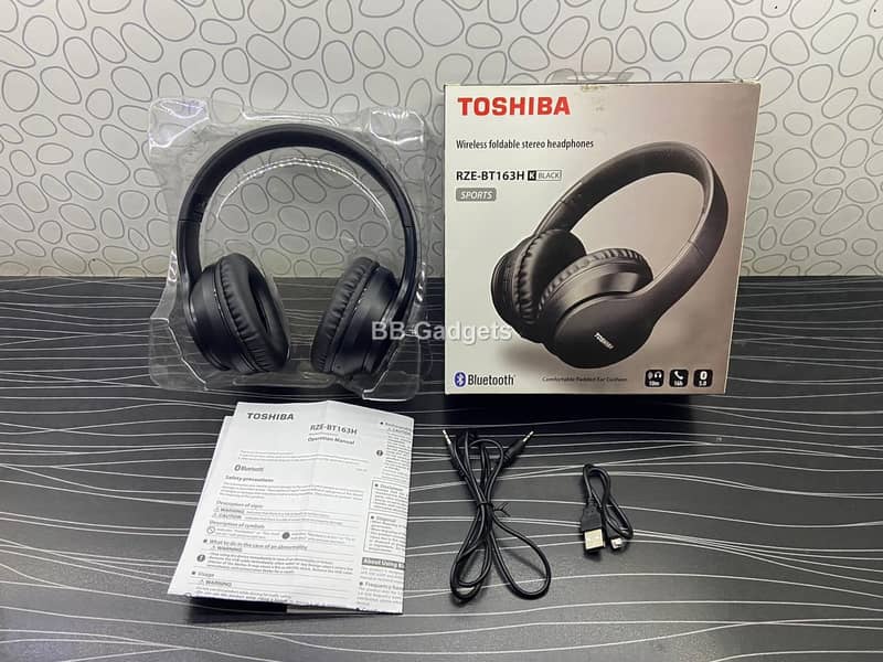 Toshiba RZE-BT163H Bluetooth Headphones 10
