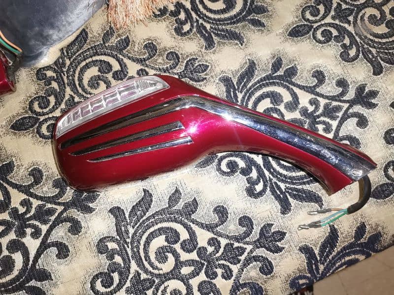 Kawasaki Side Mirror With Indicators for Heavy Bike. Brand new 2