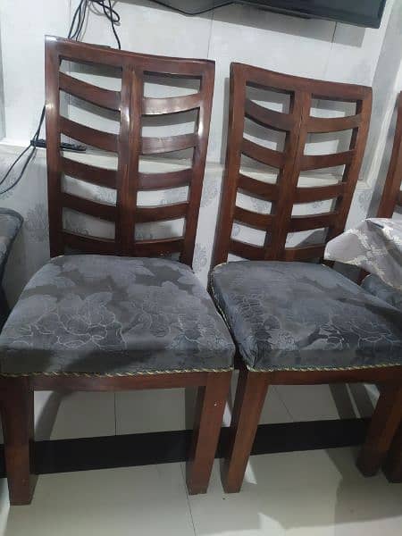 solid wooden  dining table set 3