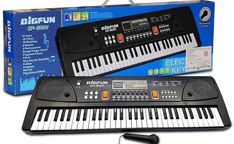 61 Keys Electronic Keyboard Digital Musical Piano with USB For Kid's 0