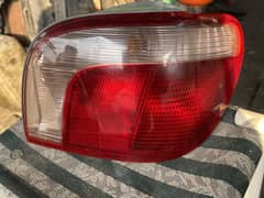 Toyota vitz 2003 back light right side and dashboard panel.