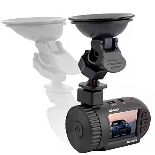 Amacam AM-M80 1.5-Inch Screen Miniature HD Dash Cam Car Video Recorder 1