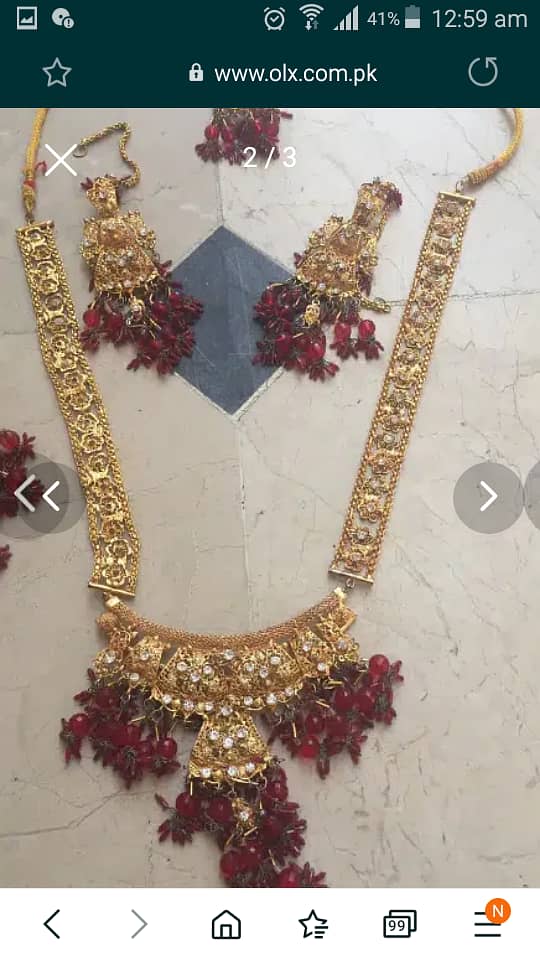 Bridal jewllery set 1