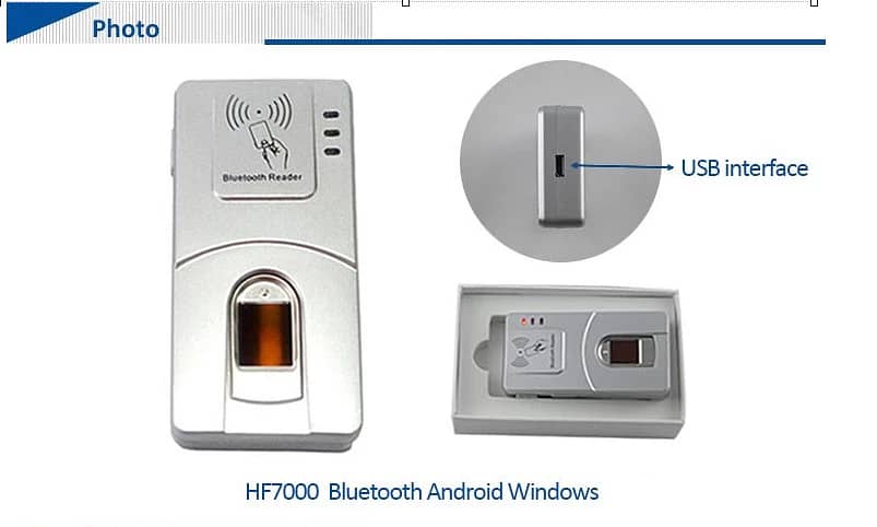 Fingerprint with SDK android,. net -Bluetooth/USB Biometric MIFI Card 2