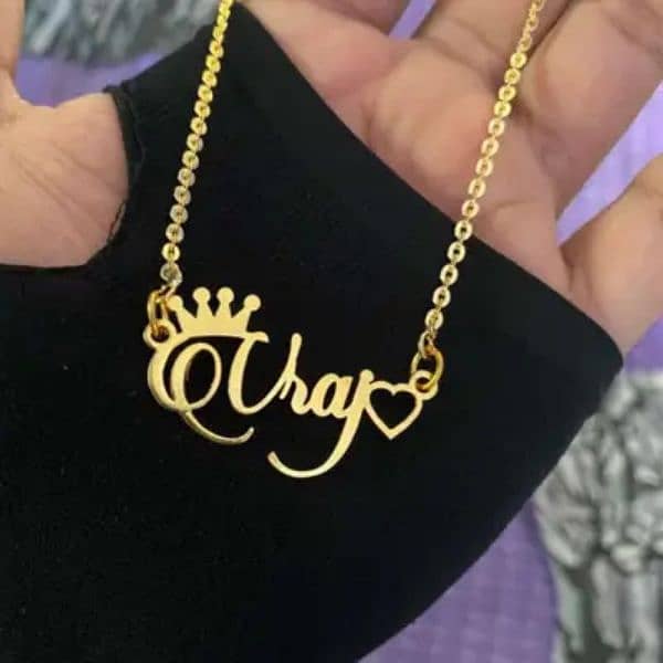 Gold Plated Names Locket 0