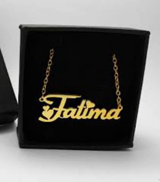 Gold Plated Names Locket 1