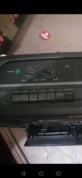 New SONY Dubble Cassette Player 14