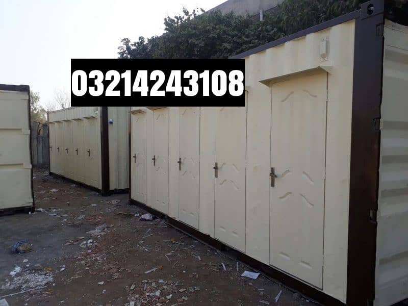 Container/toilet/Washrooms/Porta cabin/prefab room/security guard room 4