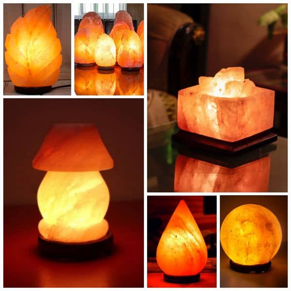 Pink Salt Lamp/ Himalayan Salt Lamp/ Home Decoration Lamp 0