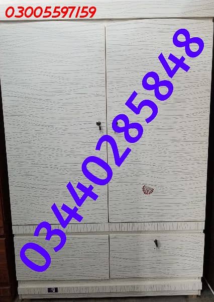 cupboard almari 6-4ft brand new cloth wardrobe showcase home furniture 1