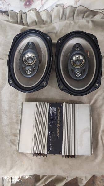 pioneer car speakers & amplifier 4