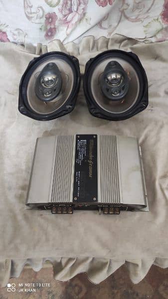 pioneer car speakers & amplifier 5